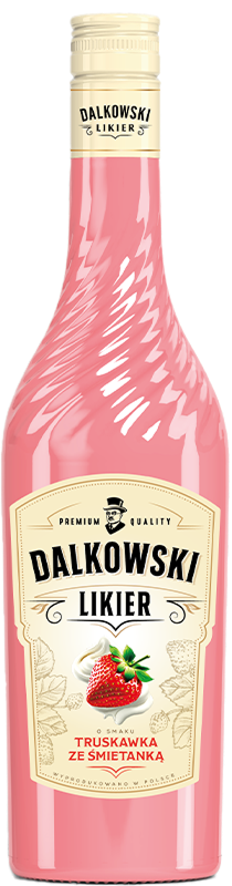 TRUSKAWKA ZE ŚMIETANKĄ